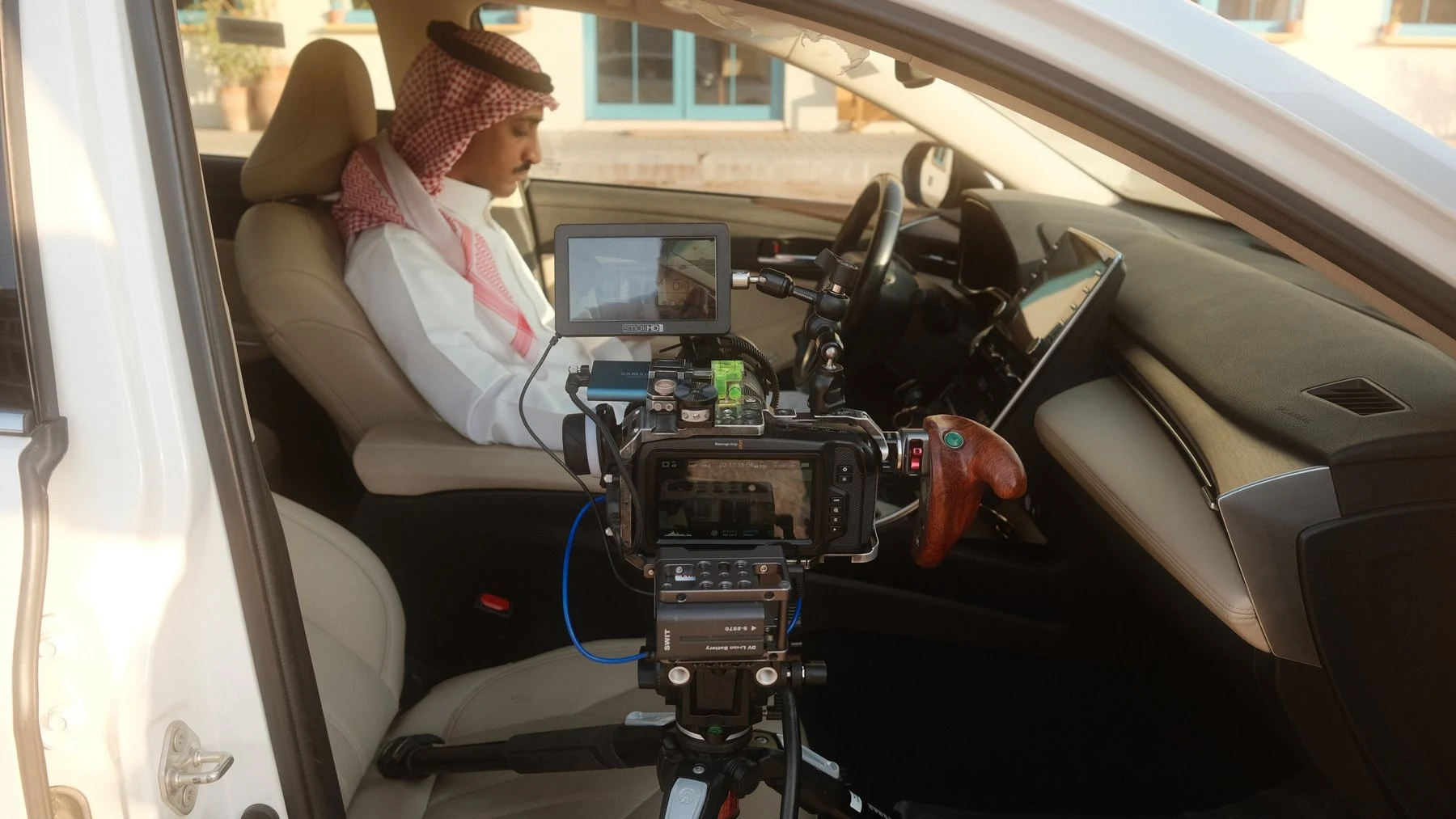 Behind the scenes with Mohammed Soltan
