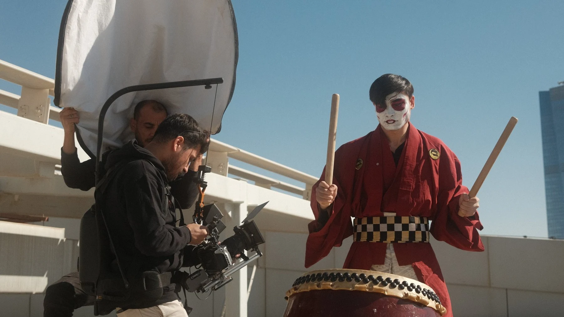 Behind the scenes with Mohammed Soltan