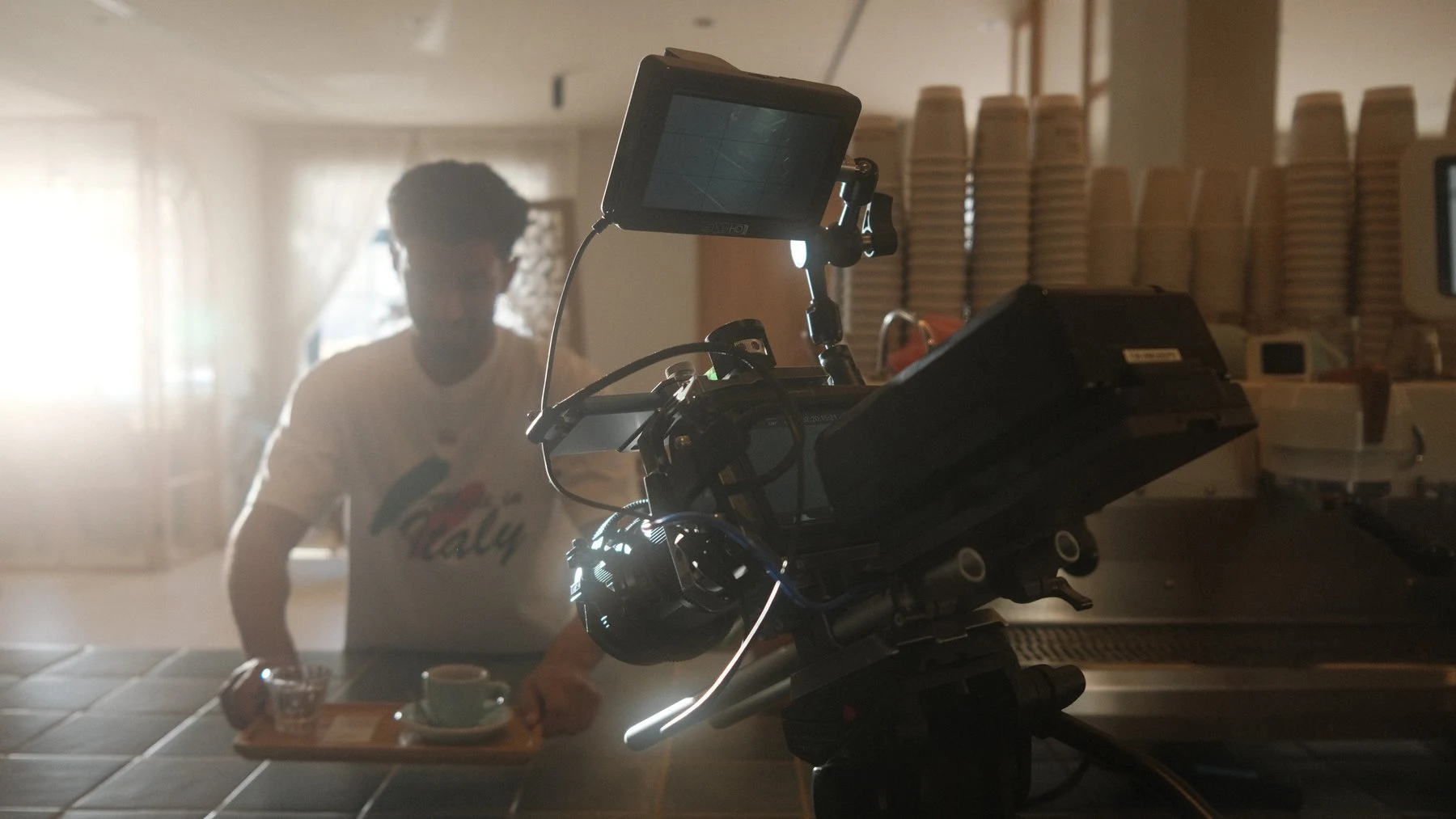 Behind the scenes with Mohammed Soltan